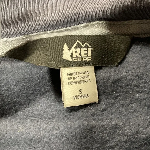 REI Co-Op Logo Heavy Weight Hoodie Women’s Size Small - Picture 3 of 5
